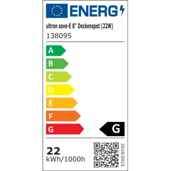 Energiją taupanti lemputė Ultron 138095 22 W 4000 K