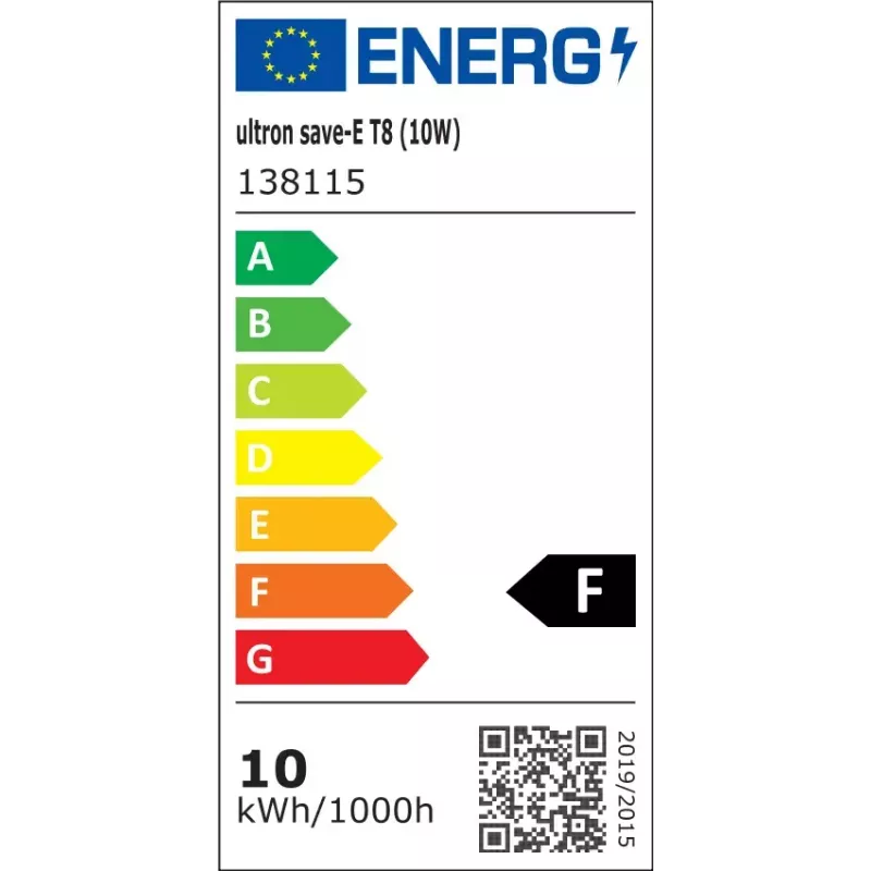 Energiją taupanti lempa Ultron 138115 10W G13 4000K