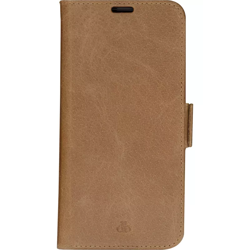 Dėklas su pinigine dbramante1928 iPhone 14 Pro Max Tan 3 kortelių kišenės