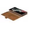 Dėklas-folijo dbramante1928 Lynge, Samsung Galaxy S22 Ultra, smėlio spalvos, iki 17,3 cm (6,8 inch) ekranui, stovas darbalaukiui