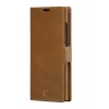 Dėklas-folijo dbramante1928 Lynge, Samsung Galaxy S22 Ultra, smėlio spalvos, iki 17,3 cm (6,8 inch) ekranui, stovas darbalaukiui