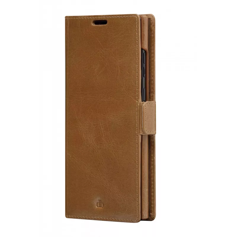 Dėklas-folijo dbramante1928 Lynge, Samsung Galaxy S22 Ultra, smėlio spalvos, iki 17,3 cm (6,8 inch) ekranui, stovas darbalaukiui