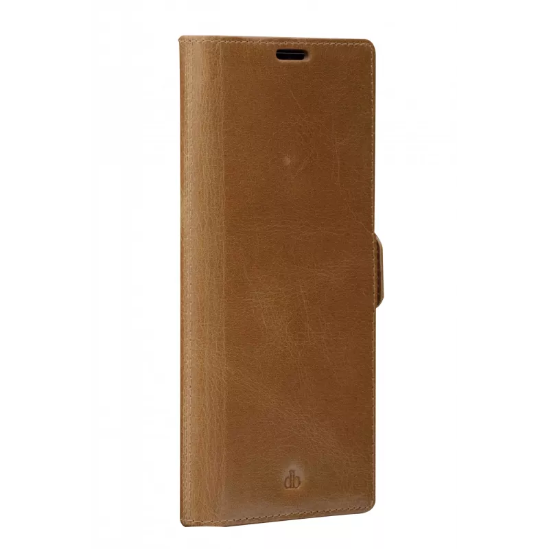 Dėklas-folijo dbramante1928 Lynge, Samsung Galaxy S22 Ultra, smėlio spalvos, iki 17,3 cm (6,8 inch) ekranui, stovas darbalaukiui