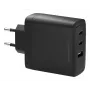 Kroviklis dbramante1928 re-charge IT EU W, 2x USB-C 100W + 1x USB-A, vidaus, AC, juodas