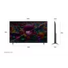 LG UHD AI 65UA75003LA 165,1 cm (65 colių) 4K Ultra HD Smart TV Wi-Fi Juoda