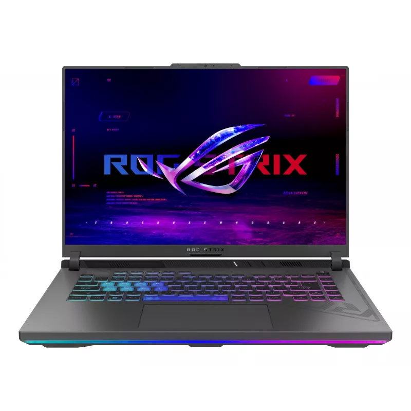 Nešiojamas kompiuteris ASUS ROG Strix G16 G614PR-R9161W — 16,0 col. FHD+ 165Hz, Ryzen 9 8940HX, 16 GB DDR5-5200, 1 TB PCIe 4.0 SSD, GeForce RTX 5070 Ti 12 GB, 90 Wh