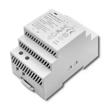 DIN bėgio maitinimo šaltinis QOLTEC 50920, vienfazis, pramoniniams įrenginiams