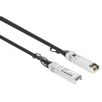 Intellinet 5 m pasyvus SFP+ 10G varinis Twinax kabelis 24AWG, suderinamas su MSA (SFP-H10GB-CU4M)