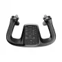 MOZA MFY YOKE skrydžių bazė – juoda ABS ir legiruotojo plieno konstrukcija, 142,5×202×313 mm