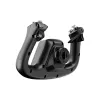 MOZA MFY YOKE skrydžių bazė – juoda ABS ir legiruotojo plieno konstrukcija, 142,5×202×313 mm