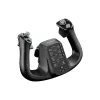 MOZA MFY YOKE skrydžių bazė – juoda ABS ir legiruotojo plieno konstrukcija, 142,5×202×313 mm
