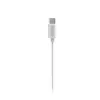 Hama Curly laidinės ausinės su mikrofonu USB Type-C balta