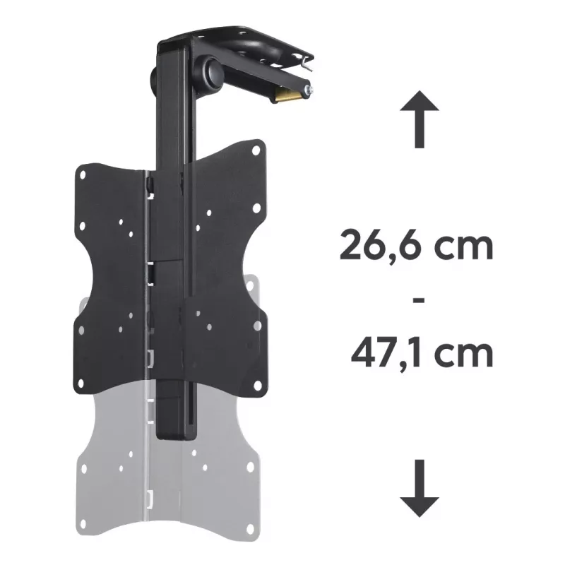 Hama 00220876 TV laikiklis / stovas 116.8 cm (46 colių) Juodas