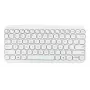 Belaidė Bluetooth klaviatūra ASUS KW100 Marshmallow — 75 % išdėstymas, QWERTZ, žirkliniai jungikliai, balta