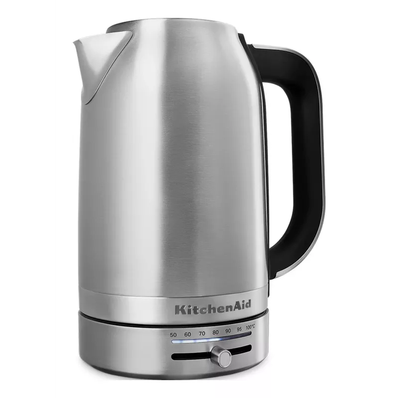 KitchenAid 5KEK1701ESX elektrinis virdulys 1.7 L 2400 W juodas, nerūdijantis plienas