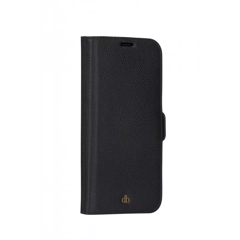 Folio dėklas telefonui dbramante1928 New York, iPhone 11/XR, Night Black, 6,1 colio (15,5 cm), 3 kortelių kišenės