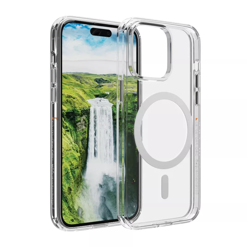 Dėklas dbramante1928 Iceland Ultra D3O MagSafe iPhone 15 ProM permatomas