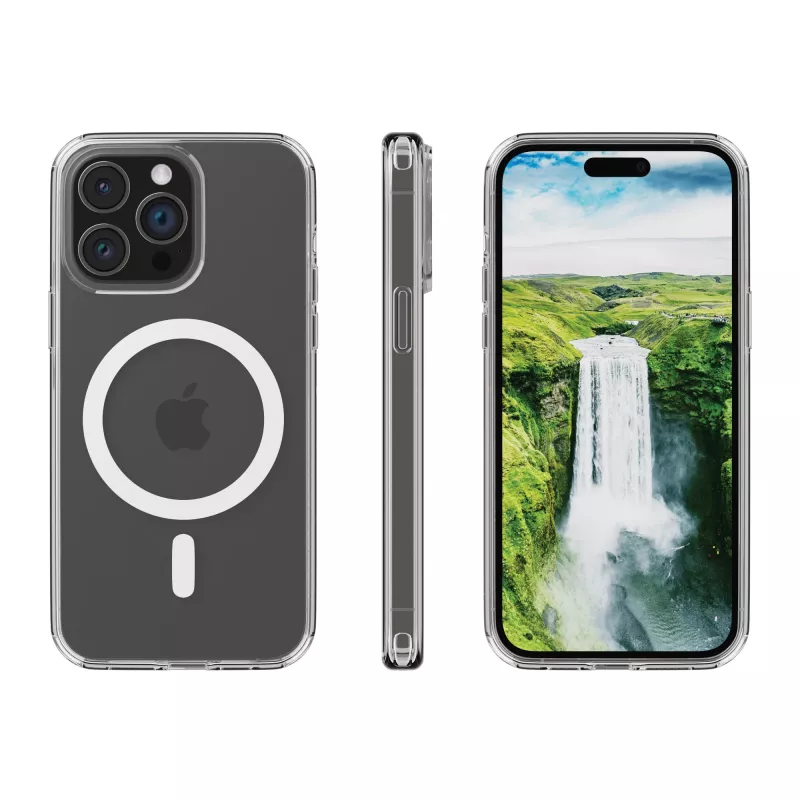 Dėklas dbramante1928 Iceland Ultra D3O MagSafe iPhone 15 ProM permatomas