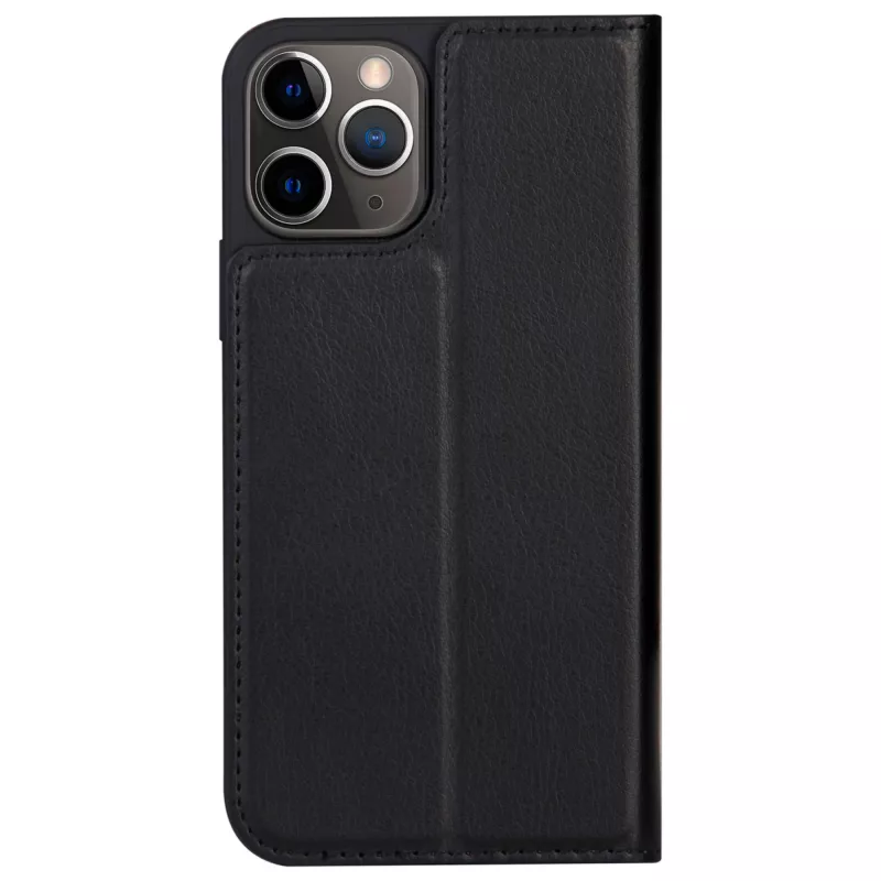 Dėklas-piniginė dbramante1928 Bulk Bergen, skirta iPhone 13 Pro Max – juoda, 6,7 colio