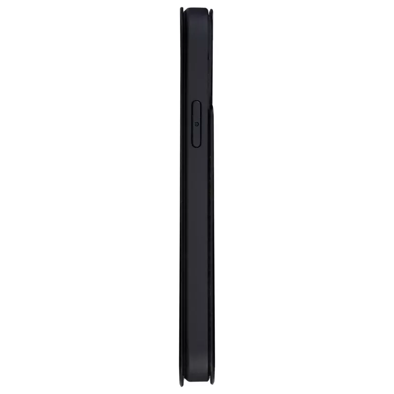 Dėklas-piniginė dbramante1928 Bulk Bergen, skirta iPhone 13 Pro Max – juoda, 6,7 colio