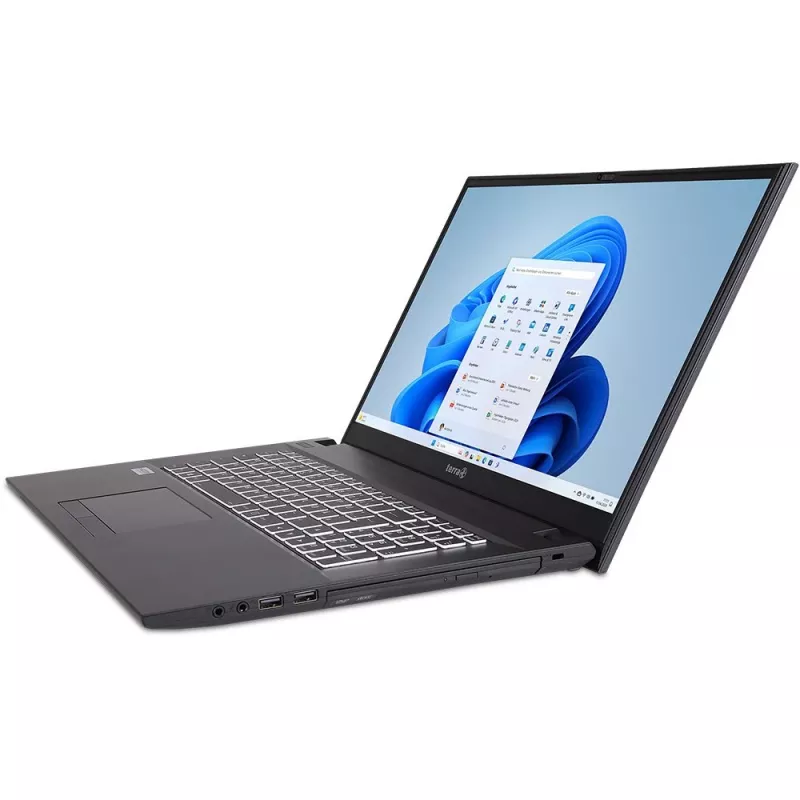 Nešiojamas kompiuteris TERRA MOBILE 1716R Intel® Core™ i3-1315U 17,3 colio Full HD 8 GB DDR4 500 GB SSD Wi-Fi 6 Windows 11 Home Pilka