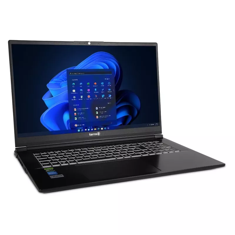 Nešiojamas kompiuteris TERRA MOBILE GAMER ELITE 5v4 17,3 colio QHD Intel Core Ultra 9 275HX 32 GB DDR5 2 TB SSD NVIDIA GeForce RTX 5070 Wi-Fi 7 Windows 11 Pro juodas