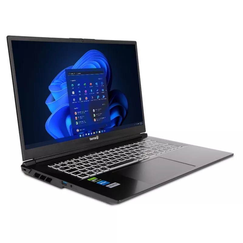 Nešiojamas kompiuteris TERRA MOBILE GAMER ELITE 5v4 17,3 colio QHD Intel Core Ultra 9 275HX 32 GB DDR5 2 TB SSD NVIDIA GeForce RTX 5070 Wi-Fi 7 Windows 11 Pro juodas