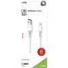 2GO 797288 Lightning laidas 1 m baltas USB B