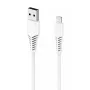 2GO 797288 Lightning laidas 1 m baltas USB B