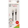USB laidas 2GO 797512 USB 3.2 Gen 2 1,2 m USB C juodas sidabrinis