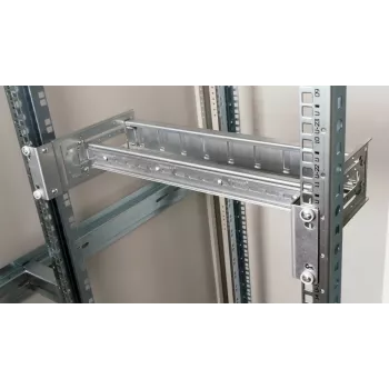 Stovo bėgelis EQUIP EZR-DIN-3 — 19 colių (48,3 cm) 3U DIN, RAL7035 pilka, plotis 485 mm, gylis 150 mm