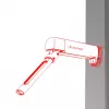 Kišeninis darbinis žibintuvėlis Ledlenser W7R Work juodas LED 220 lm 2500 mAh