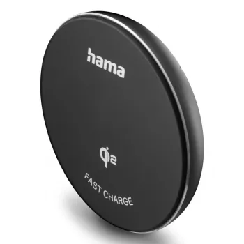 Hama 00201735 belaidis Qi2 įkroviklis mobiliesiems telefonams, juodas