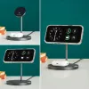 Hama 00201738 belaidis įkroviklis telefonams ir ausinėms, Qi2, magnetinis, USB-C, juodas