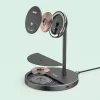 Hama 00201738 belaidis įkroviklis telefonams ir ausinėms, Qi2, magnetinis, USB-C, juodas