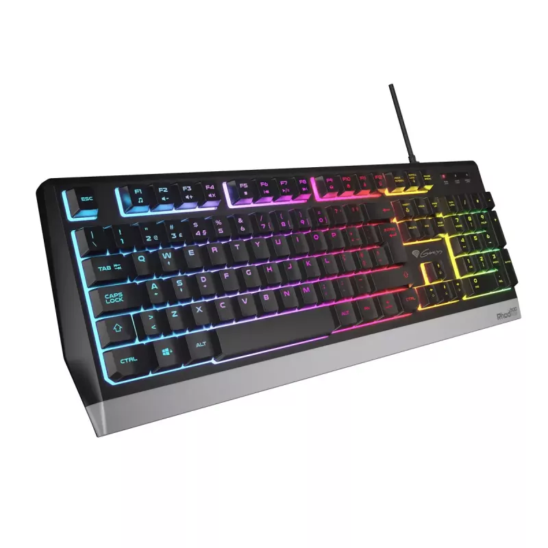 Žaidimų klaviatūra GENESIS NKG-1817, USB, pilno dydžio, laidinė