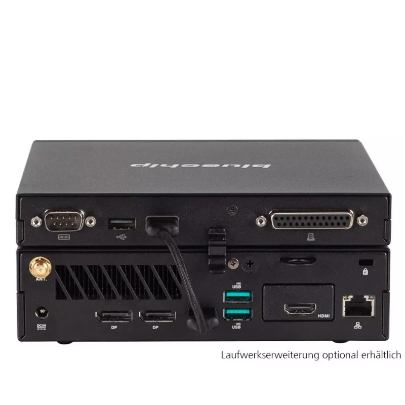 bluechip BUSINESSline S3137 *EDU* Intel® Core™ i3-14100 / iki 4.70 GHz, 8 GB DDR5, 500 GB NVMe SSD, Windows 11 Pro, Mini PC