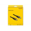 DeLOCK DisplayPort kabelis 8K 60 Hz 2 m juodas metalinis