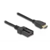 DeLOCK HDMI automobilinis laidas HDMI-A (vyriškas) į HDMI-E (vyriškas) 3 m 4K 60 Hz