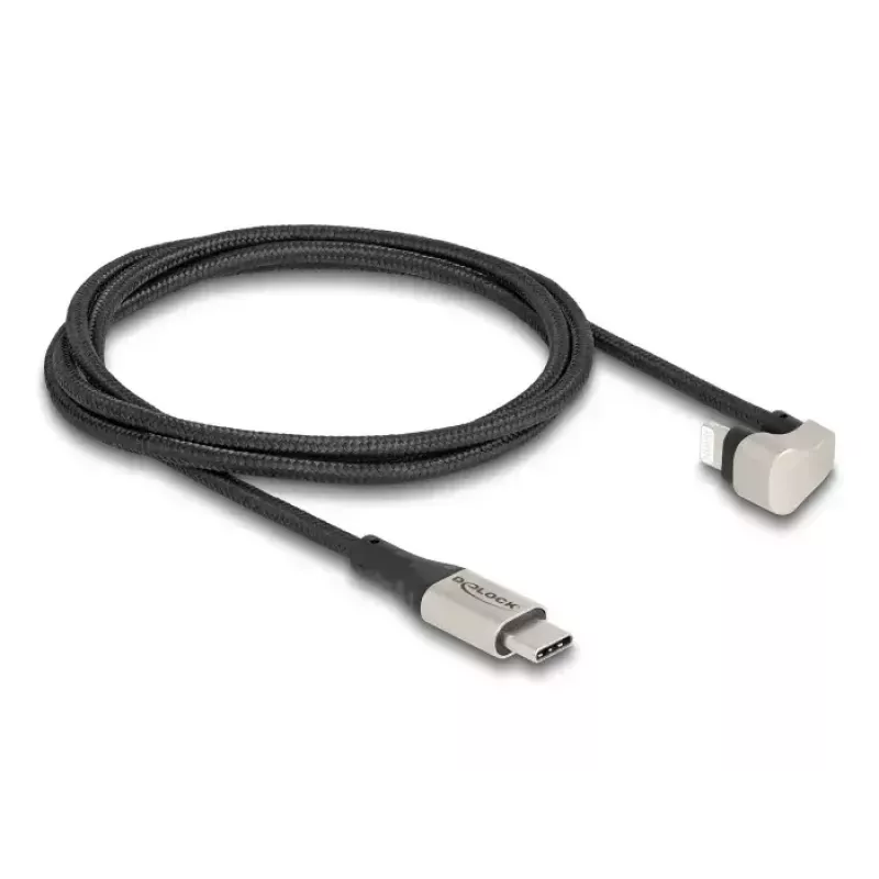 Duomenų ir įkrovimo laidas DeLOCK USB Type-C į Lightning 1 m 3 A