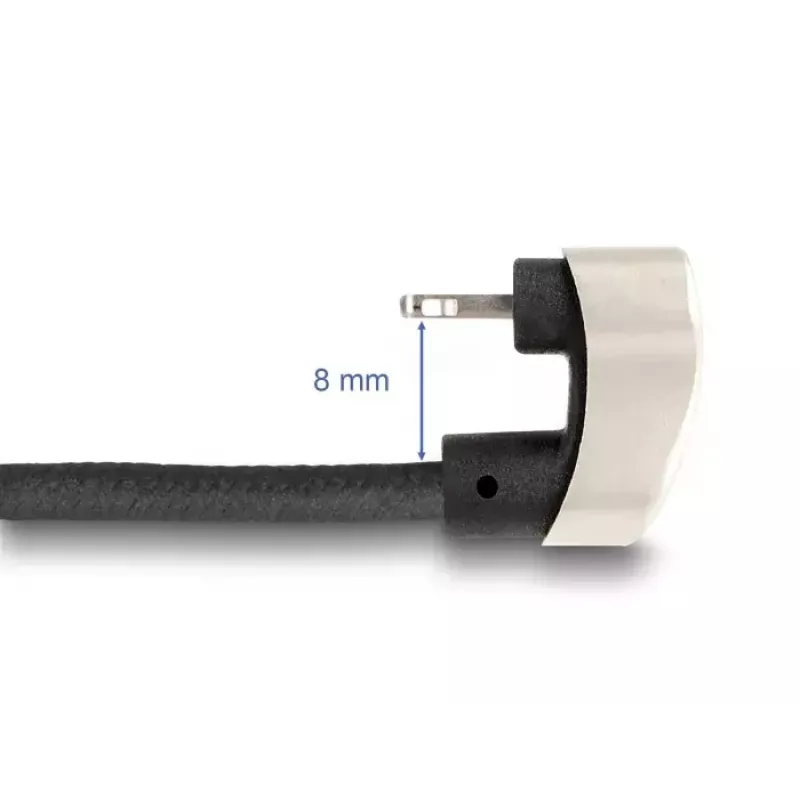 Duomenų ir įkrovimo laidas DeLOCK USB Type-C į Lightning 1 m 3 A