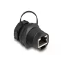 DeLOCK RJ45 Cat.6A jungtis su sandarinimo dangteliu IP67 dulkėms ir vandeniui
