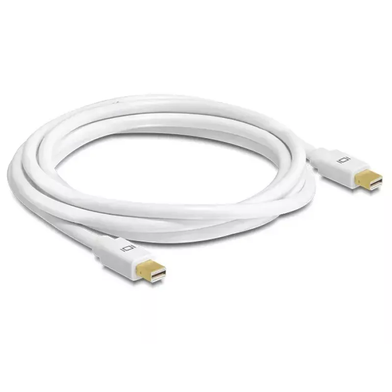 Kabelis mini DisplayPort – mini DisplayPort DeLOCK 83471 0,5 m Baltas