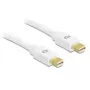 Kabelis mini DisplayPort – mini DisplayPort DeLOCK 83471 0,5 m Baltas