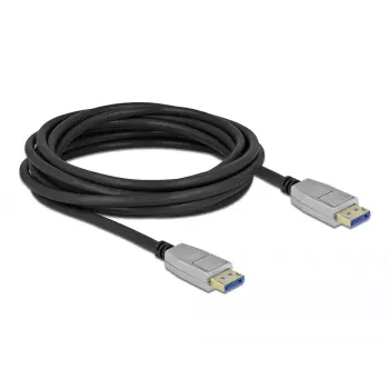 DeLOCK DisplayPort kabelis 10K 60 Hz 54 Gbps metalinis korpusas 2 m
