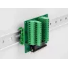 DeLOCK D-Sub HD 44 kontaktų kištukas į gnybtų bloką, tvirtinamas ant DIN bėgelio, 84x86x30 mm