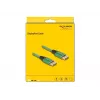 DeLOCK DisplayPort kabelis 16K 60 Hz 1 m žalias metalinis