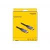 DeLOCK DisplayPort kabelis 8K 60 Hz 2 m alyvinis metalinis
