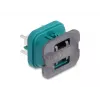 DeLOCK HDMTD keturgubas kištukas PCB montavimui, apsaugos klasė IP67 IP69K