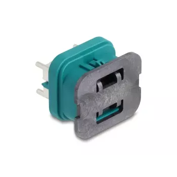 DeLOCK HDMTD keturgubas kištukas PCB montavimui, apsaugos klasė IP67 IP69K